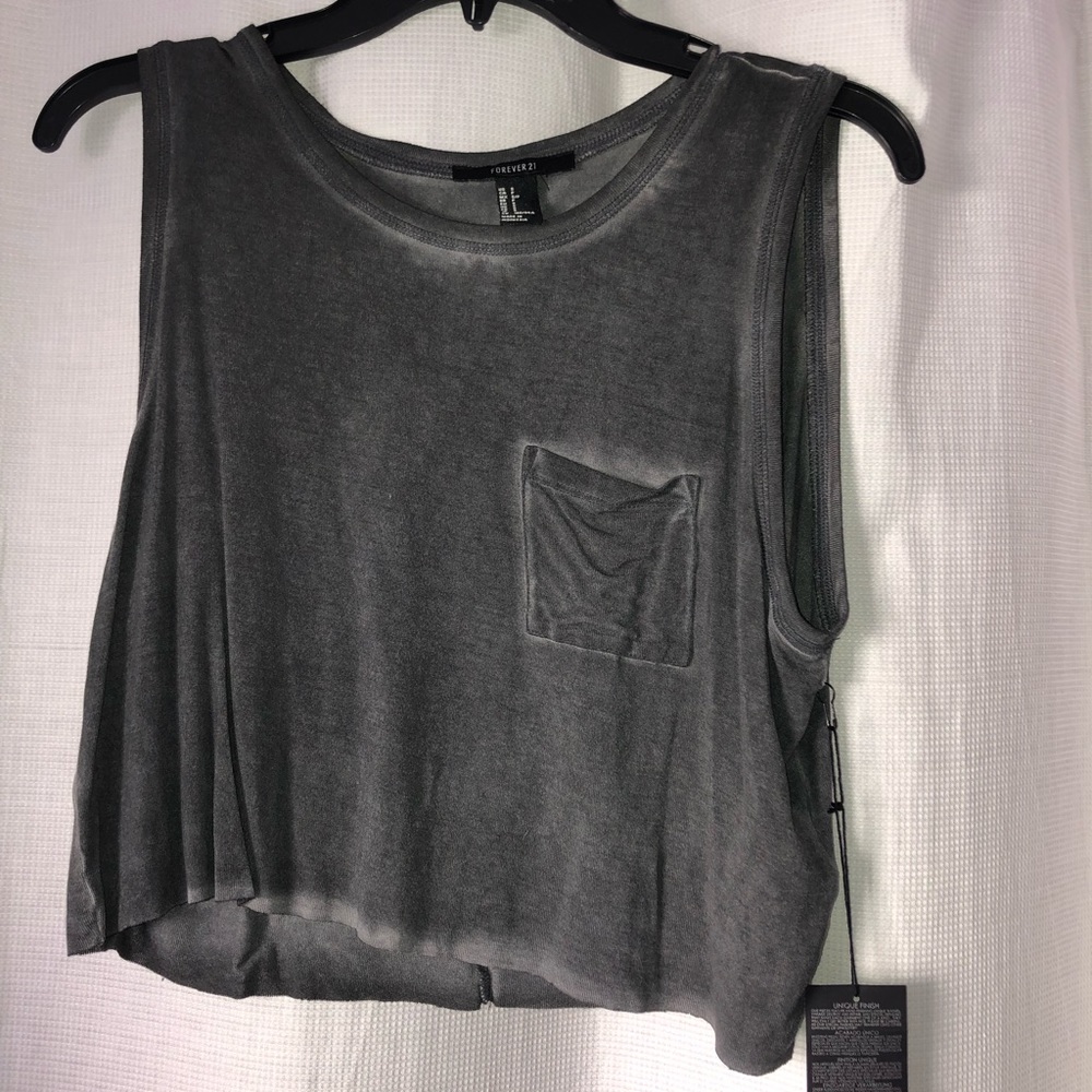 black Forever 21 tank size S